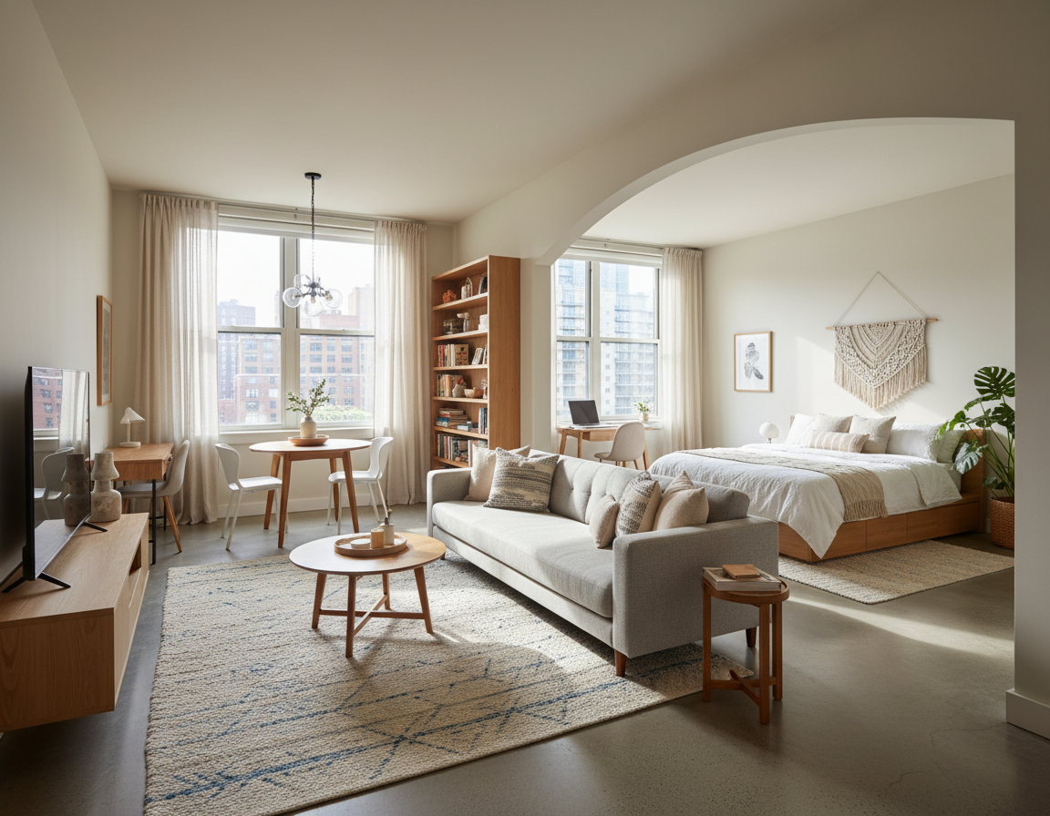 Interior living apartament Tip C